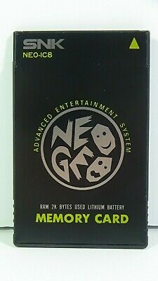 SNK NeoGeo NEO-IC8 Memory Card Neo Geo #D68-6