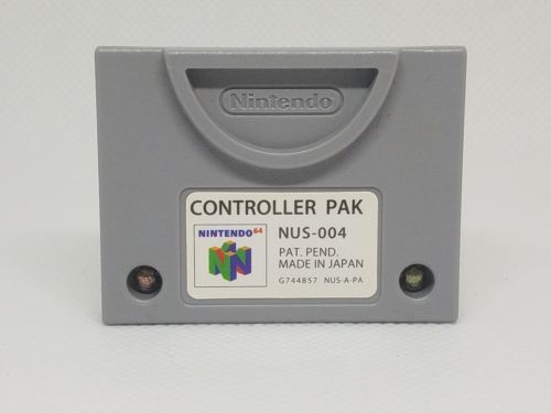 N64 Official OEM Memory Card Controller Pak Pack Nintendo 64 NUS-004