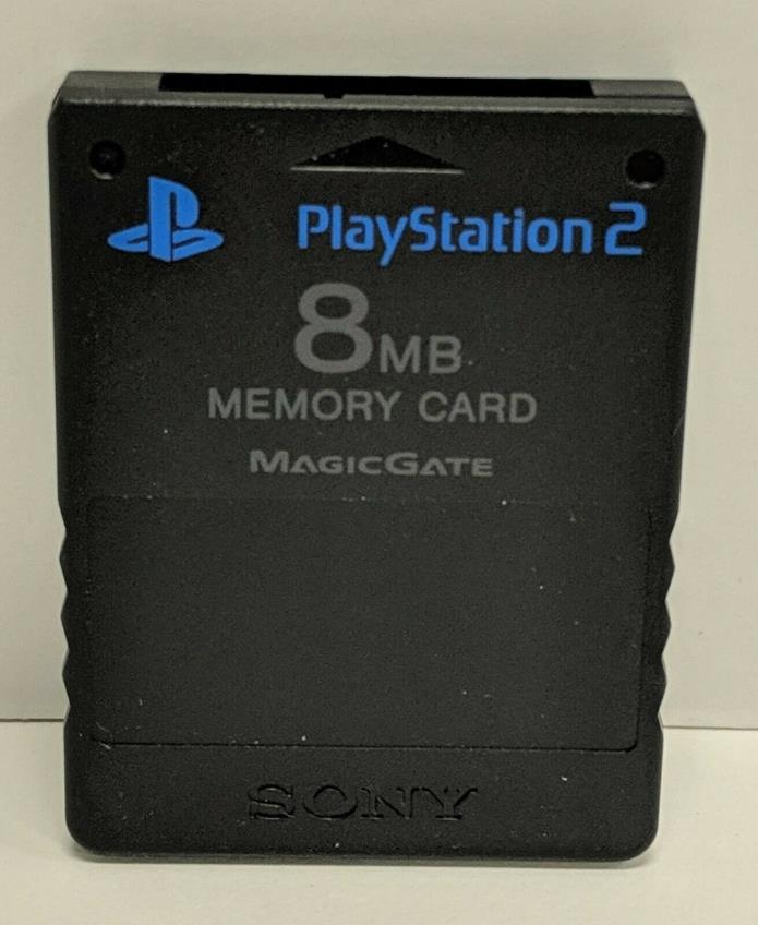 Playstation 2 Memory Card - Black 8mb