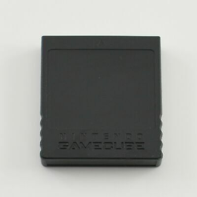 Official Nintendo Gamecube Black Memory Card DOL-014  251 Blocks - 100% Genuine!