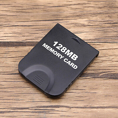 Hi-quality matt plastic 128MB Wii Memory Card For Nintendo GameCube*Wii Black