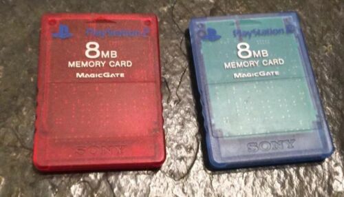 Play Station 2 Memory Cards