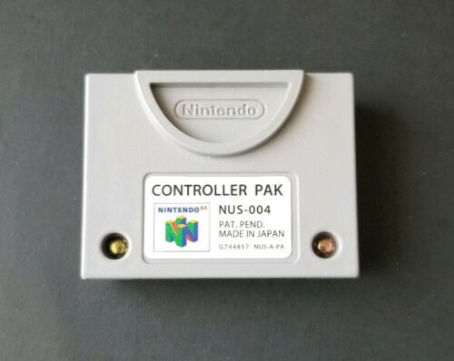 N64 Controller Pak OEM OFFICIAL Tested!