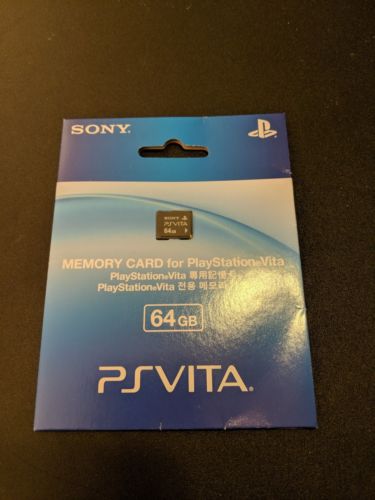 Sony PS Vita (Playstation Vita) Memory Card 64 GB - Ships from USA
