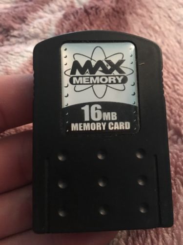 Max Memory, 16 MB Memory Card, Playstation 2, PS2, Sony