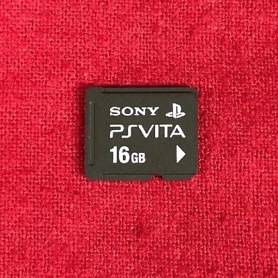 Sony PS Vita (Playstation Vita) -- Official 16 GB Memory Card -- EXCELLENT!