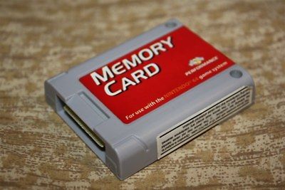 Nintendo 64 (N64) Memory Card - 256KB Performance Save Game Pak Pack