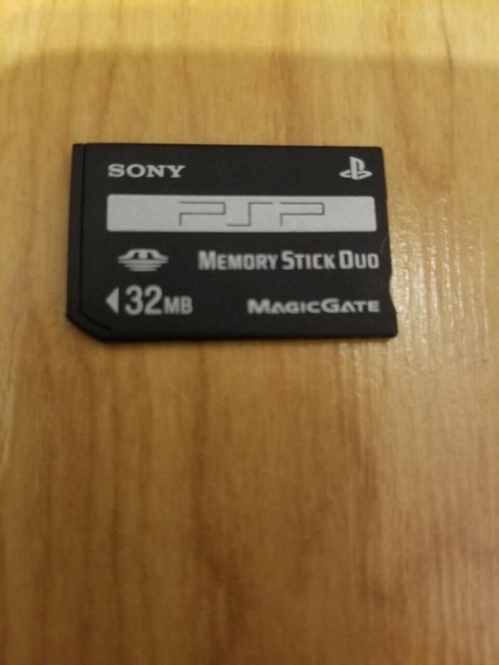 PSP Memory Stick Duo 32 MB Magicgate