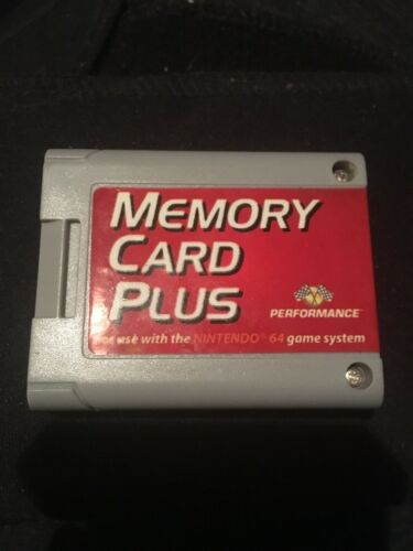 Nintendo 64 Memory Card by Performance N64  memory plus