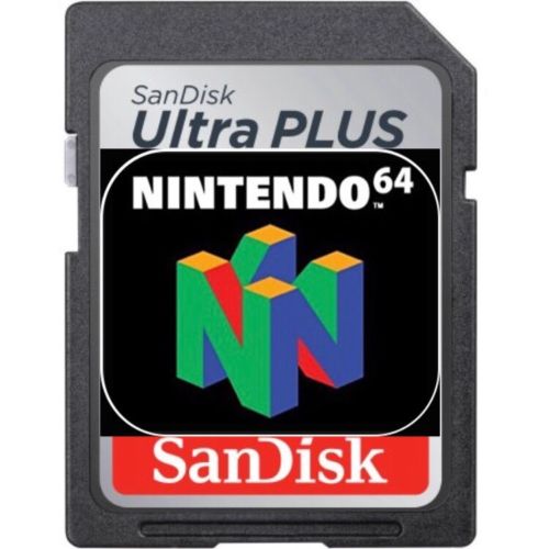 EverDrive 64  SD Card  350 Games More Can Be Added By Request