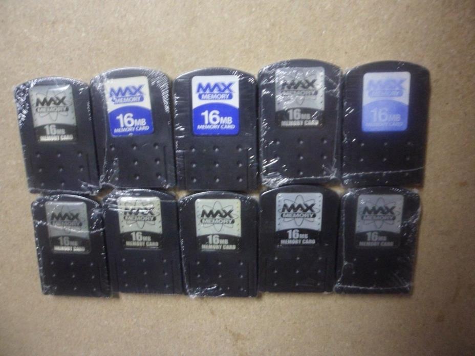 Lot- 10 Sony PS2 Memory Cards PlayStation 2