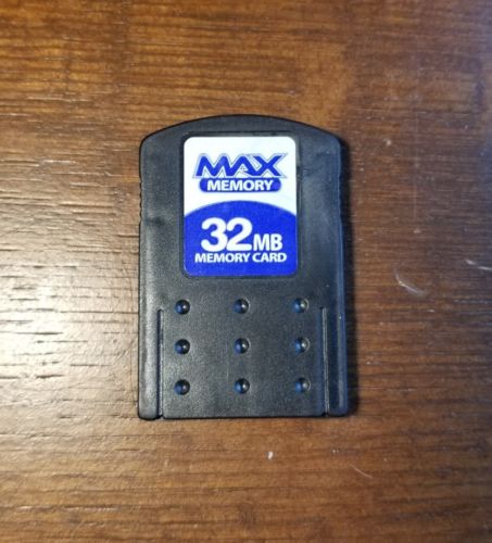 Max Memory Card 32MB for Sony Playstation 2 PS2 Console Video Game System