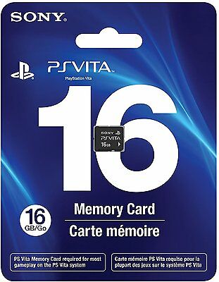 Official Sony PlayStation Vita 16GB Memory Card *BRAND NEW*