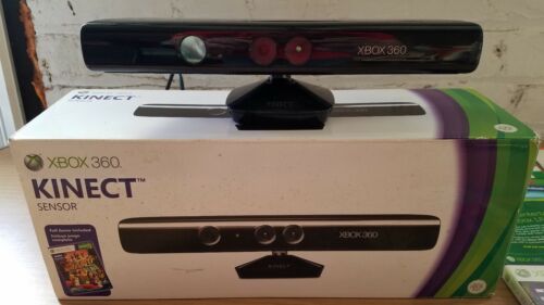 Microsoft Kinect Sensor for Xbox 360 Model 1414 Complete with Game *UNTESTED*
