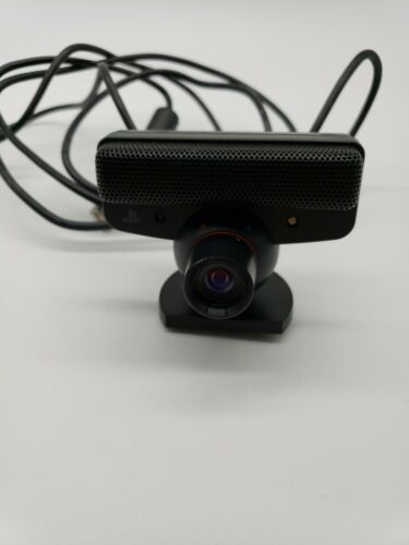 Sony PS3 Playstation USB Move Motion Eye Camera Microphone Zoom Lens Gaming