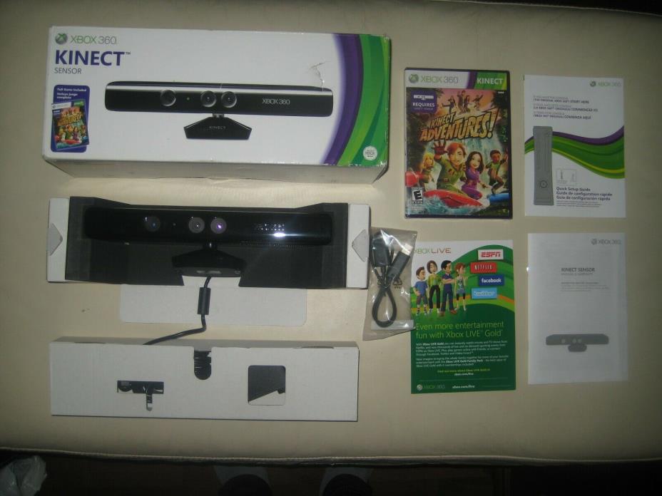 Genuine Microsoft XBOX 360 Kinect Sensor Bar - New Opened Package- Never Used