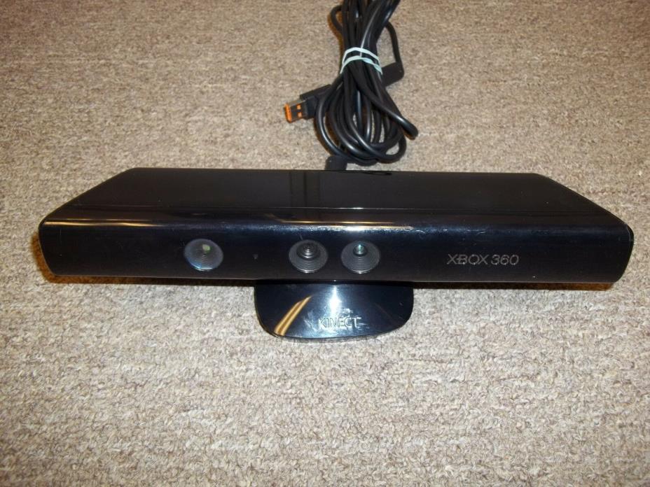 Microsoft XBox 360 Kinect Motion Sensor Model 1414 1473 Black