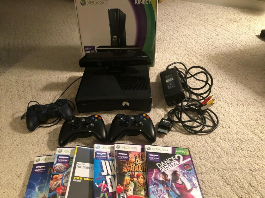 Xbox 360 S 4GB Kinect bundle system