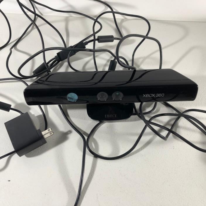 Microsoft Xbox 360 KINECT Motion Sensor Bar Black Model 1414 Kinnect Connect