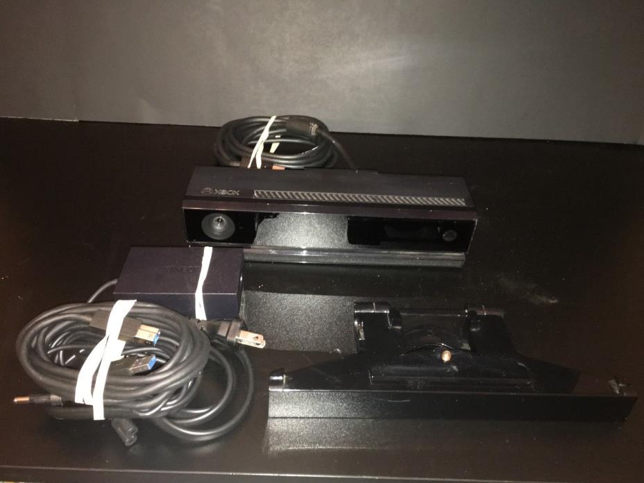 Microsoft Xbox One Kinect w/ TV Stand & Genuine Adapter for Windows 10/Xbox S/X