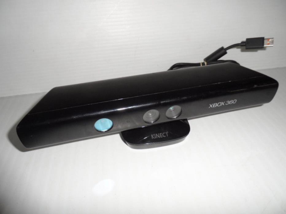 Official Microsoft Xbox 360 Kinect Motion Sensor Bar Black Model 1414