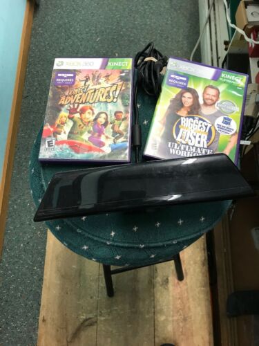 XBox 360 Kinnect Plus Two Games