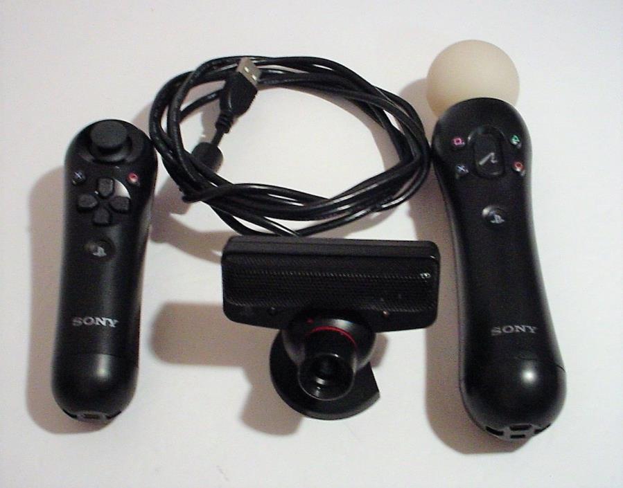 PlayStation PS3 Move Motion & Navigation Controller Plus Camera