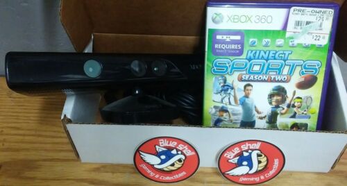 OFFICIAL GENUINE MICROSOFT XBOX 360 KINECT MOTION SENSOR CONTROLLER with games