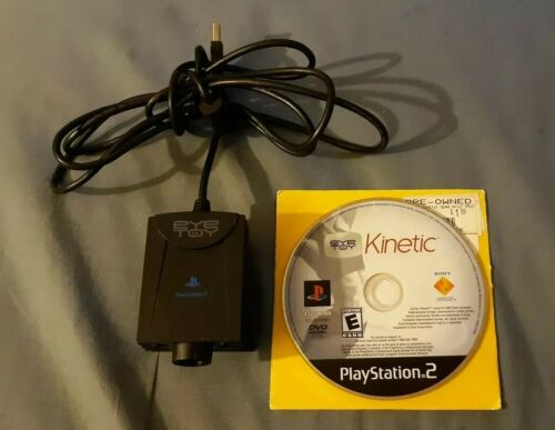 Sony Playstation 2 Eye Toy USB Camera w/Kinetic game PS2