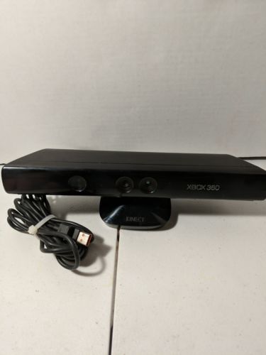 Microsoft Xbox 360 Kinect Connect Black Sensor Bar Model # 1414 For Video Games