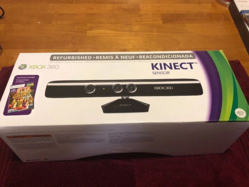 Microsoft Xbox 360 Kinect Connect Sensor w/ Kinect Adventures Game - New