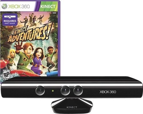 Microsoft Xbox 360 Kinect Sensor Camera and Kinect Adventures
