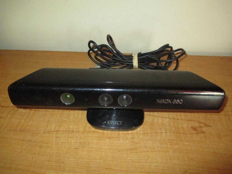 Microsoft XBOX 360 Kinect Sensor Bar Black 1414 - Fast Shipping!