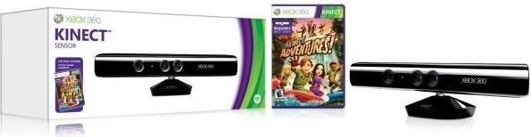 Xbox 360 Kinect Sensor- Kinect Adventures - Original box - Manuals Included