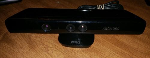 Microsoft Xbox 360 Black Kinect Sensor Good Condition