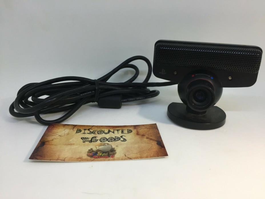 Sony PS3 Playstation USB Move Motion Eye Camera Microphone Zoom Lens Gaming