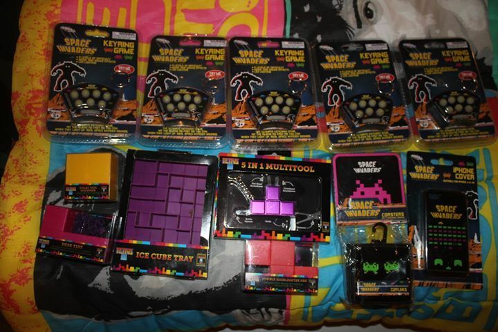 SPACE INVADERS atari video game cool collectibles huge lot collection MINT new