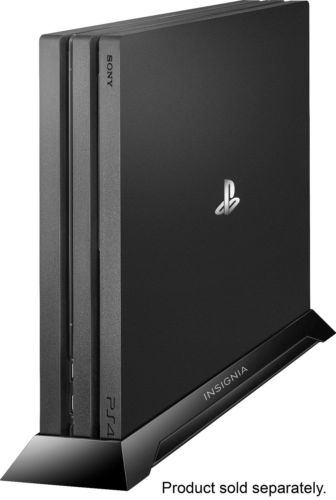 Insignia - Vertical Stand for Sony PlayStation 4 PS4 - Black - FREE SHIPPING
