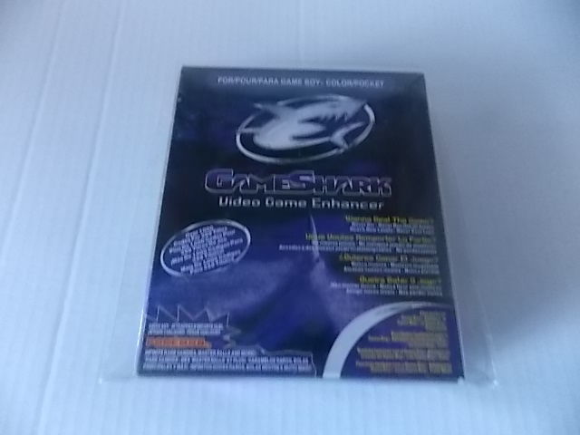 GAMESHARK VIDEO GAME ENHANCER FOR GAMEBOY, GAMEBOY COLOR/POCKET FACTORY SEALED!