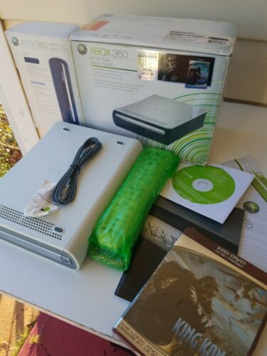 xbox 360 HD DVD player new  includes King Kong movie power cord missing UNTESTED