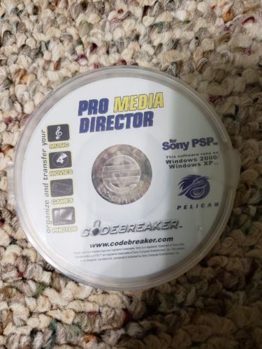 PSP Pro Media Director code breaker pelican