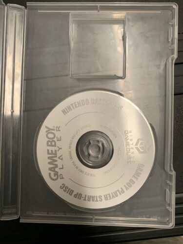 Official Nintendo GameCube Game Boy Player Start-Up DISC, CASE Only USA