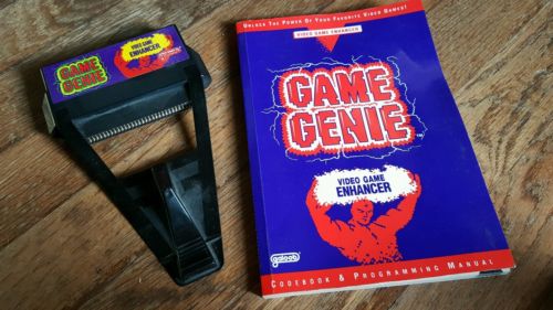 GAME GENIE VIDEO GAME ENHANCER For Nintendo & NES CODE BOOK