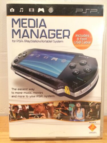 PSP Media Manager Sony PSP - USB cable not included