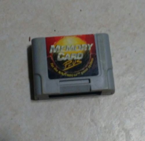 Memory Card Plus for Nintendo 64 Not working