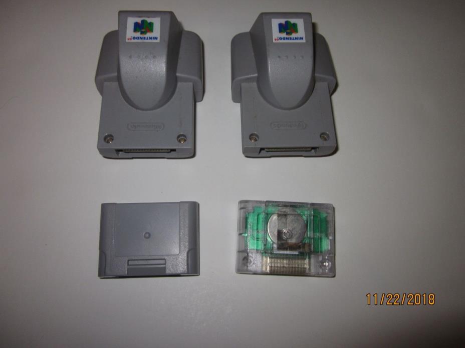 Nintendo 64 Rumble Pack Lot