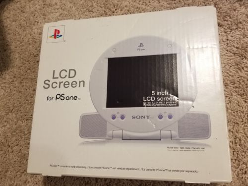 NEW, SEALED original Sony PlayStation One LCD Screen SCPH-131, for PS1 PSone PSX