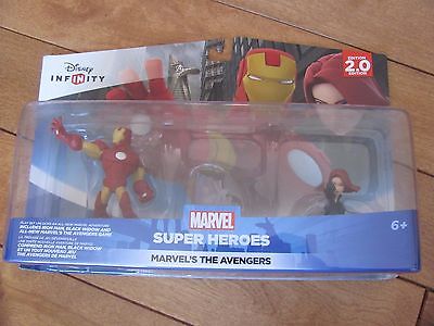 Disney Infinity 2.0 IRON MAN & BLACK WIDOW 2 Pack NEW