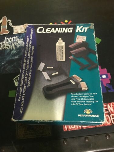 Universal Cleaning Kit for Super Nintendo NES Genesis Game Gear Game Systems
