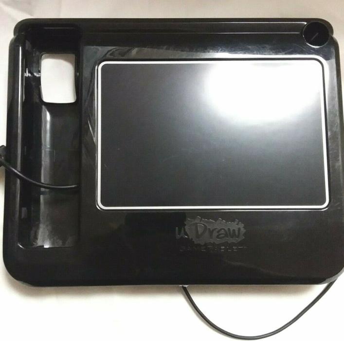 UDraw Nintendo Wii Black Game Drawing Tablet - Black  **TABLET ONLY** THQ